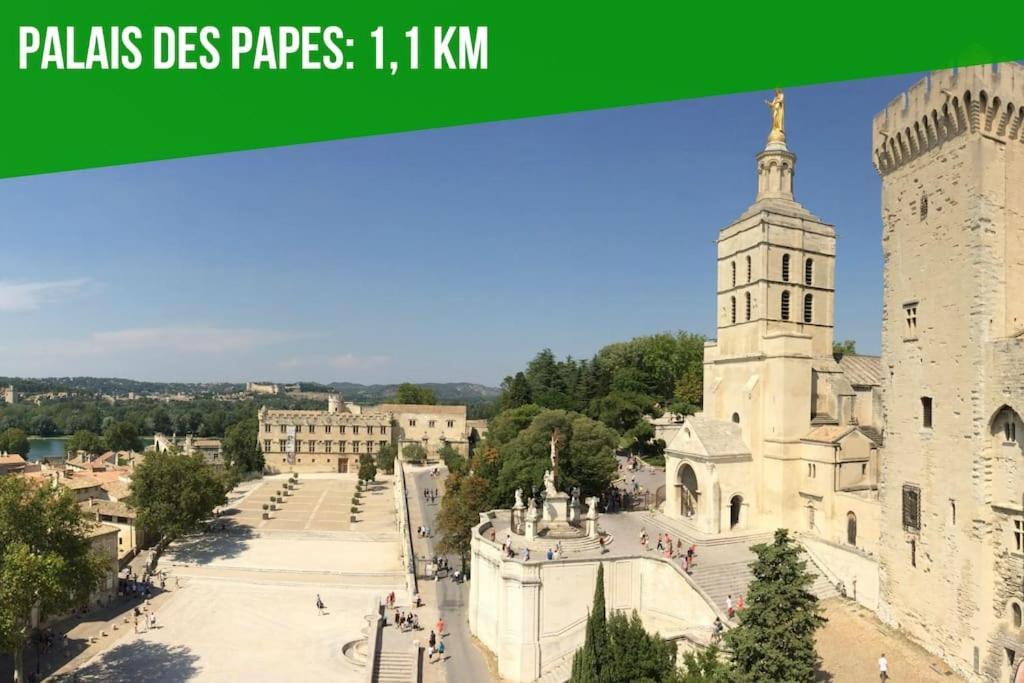 Pops Flat - Parking Prive Gratuit - Wi-Fi - Ac Clim Leilighet Avignon Eksteriør bilde